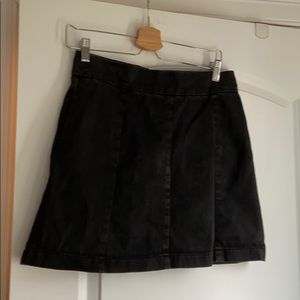 Topshop Mini Denim Skirt
